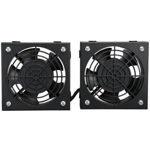 Tripp Lite by Eaton SmartRack Wall-Mount Roof Fan Kit - 2-120V high-performance fans; 210 CFM; 5-15P plug - Thumbnail 3