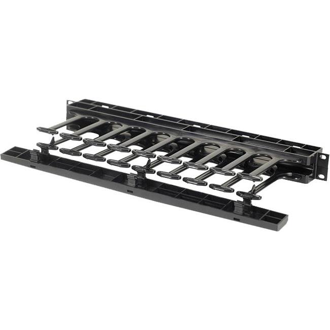 Ortronics Horizontal Cable Manager, Single Sided, 19" Mounting x 1RU