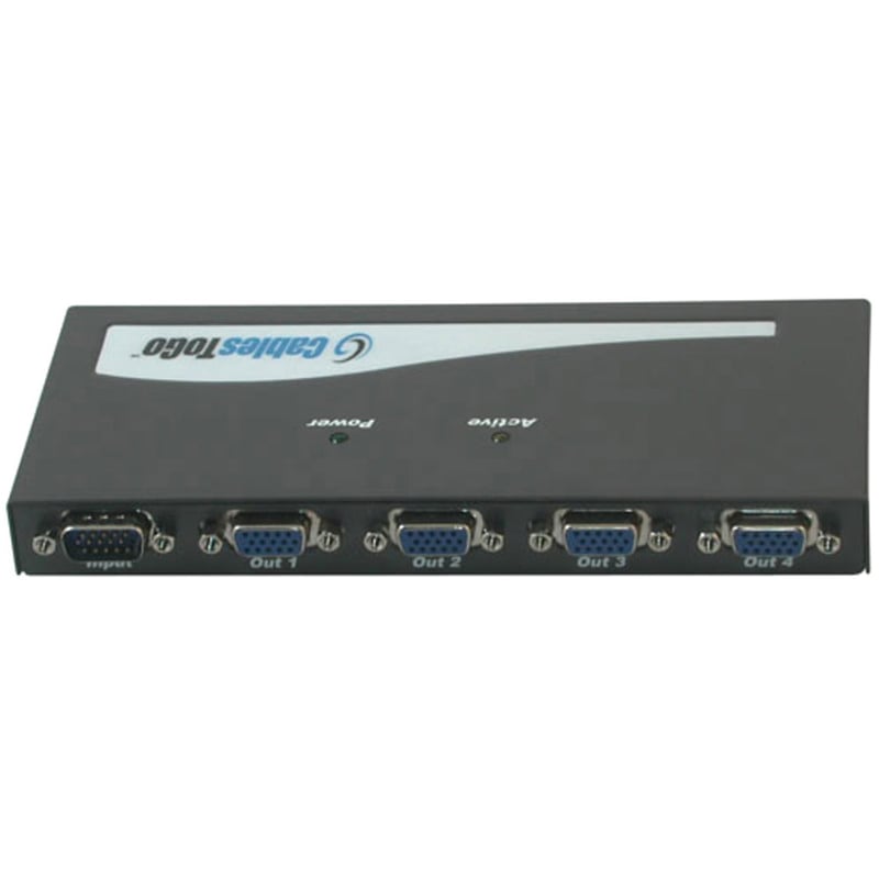 VGA VIDEO SPLITTER EXTENDER 4-PORT TAA - Thumbnail 2