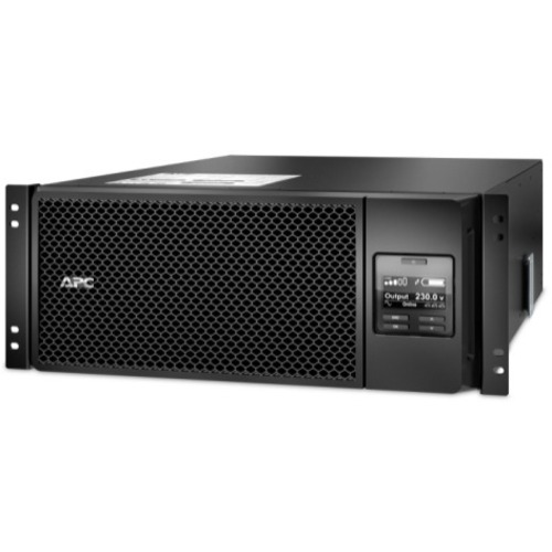 APC Smart-UPS On-Line, 6kVA/6kW, Rackmount 4U, 230V, 6x C13+4x C19 IEC outlets, Network Card+SmartSlot, Extended runtime, W/ rail kit, Marine - Thumbnail 1