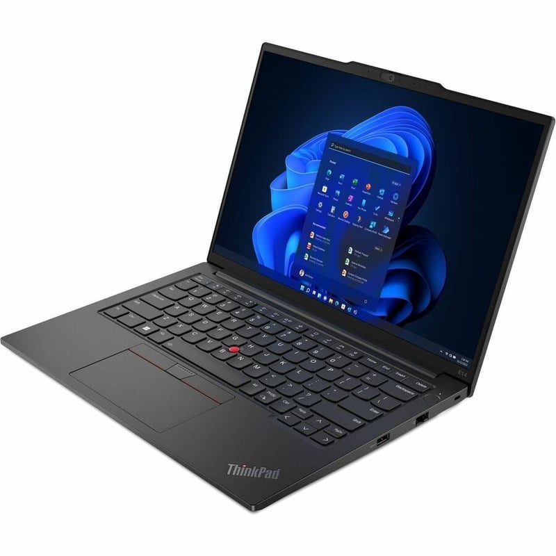 Lenovo ThinkPad E14 Gen 5 21JK0052US 14" Touchscreen Notebook - WUXGA - 1920 x 1200 - Intel Core i5 13th Gen i5-1335U Deca-core (10 Core) 1.30 GHz - 16 GB Total RAM - 8 GB On-board Memory - 512 GB SSD - Graphite Black