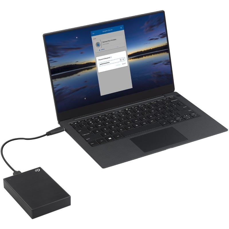 Seagate One Touch STLC16000400 16 TB Desktop Hard Drive - 3.5" External - SATA (SATA/600) - Black - Thumbnail 3