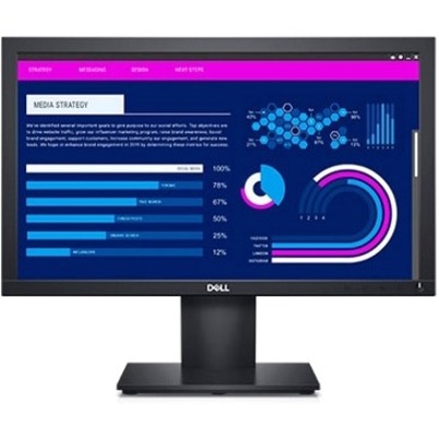 Dell E1920H 19" Class WUXGA LCD Monitor - 16:9 - Black - Thumbnail 5