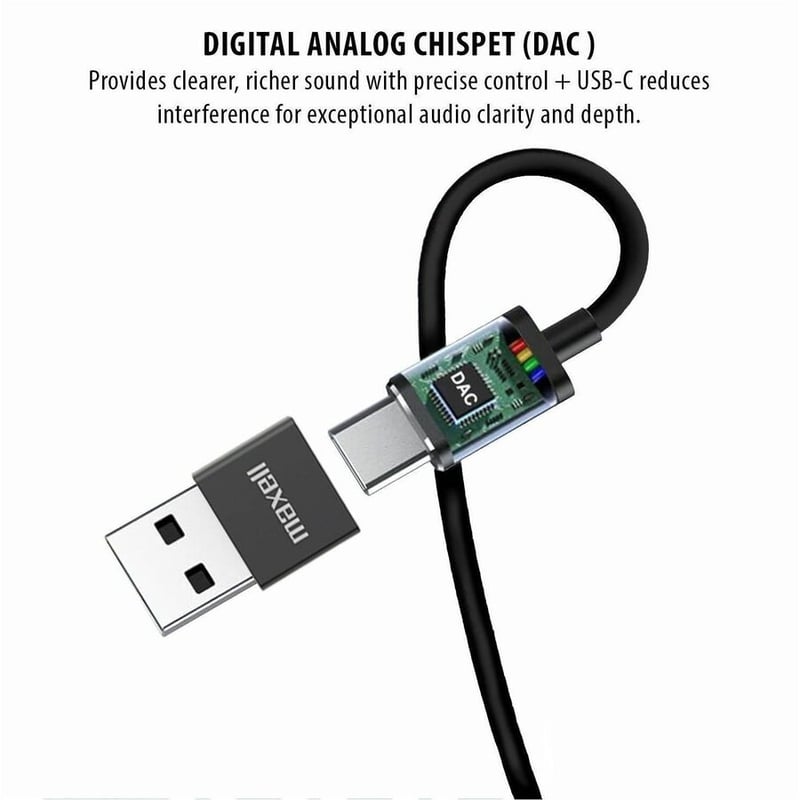 Maxell Fusion X USB-C Earbuds - Thumbnail 5