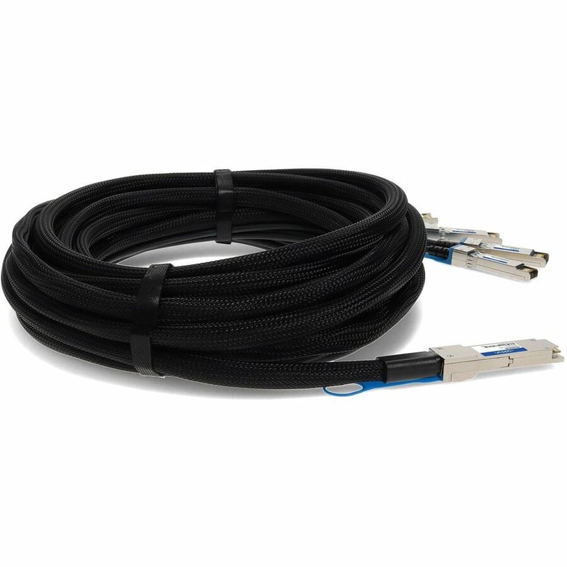 AddOn Dell® 470-AEGN Compatible TAA Compliant 40GBase-CU QSFP+ to 4xSFP+ Direct Attach Cable (Passive Twinax, 5m) - Thumbnail 5