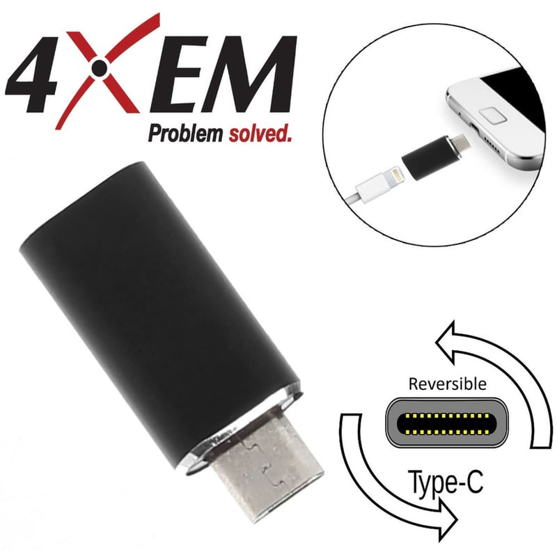 4XEM USB-C MALE TO 8 PIN FEMALE - Thumbnail 5
