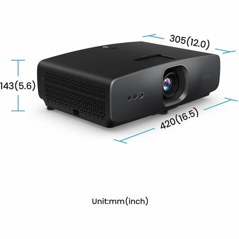 BENQ 4K 2500AL LED PROJECTOR BLACK 3840X2160 DLP 5WX2 SPKR - Thumbnail 3