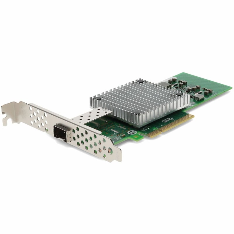 AddOn Solarflare SFN5152F Comparable 10Gbs Single Open SFP+ Port Network Interface Card - Thumbnail 1