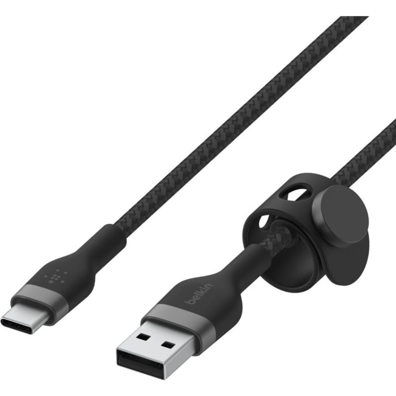 Belkin Boostcharge Pro Flex - USB-C cable - USB-C to USB-A - (1 meter /3.3 foot) - Thumbnail 4