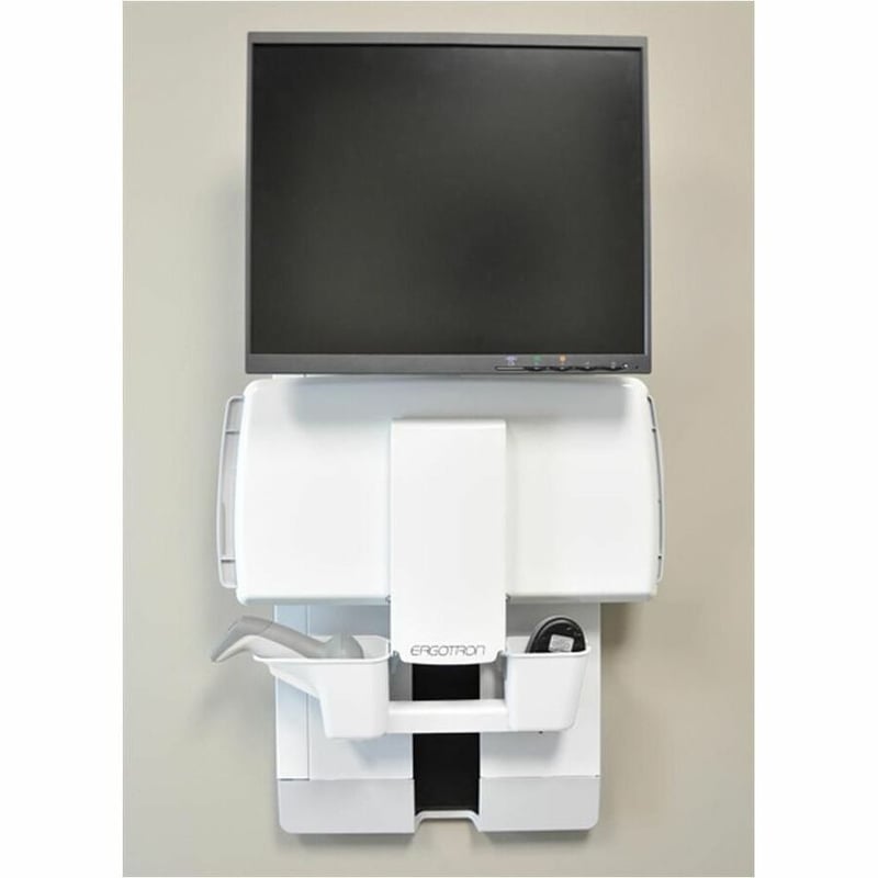 Ergotron StyleView 60-609-216 Lift for Flat Panel Display, Keyboard, Monitor - White - Thumbnail 4