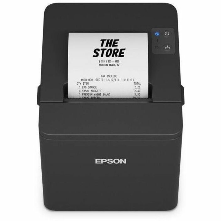EPSON TM-T20IV READYPRINT THERMAL RECEIPT PRINTER BLACK - Thumbnail 2