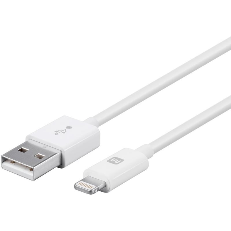 SELECT SERIES APPLE MFI CERTIFIED LIGHTNING TO USB CHARGE & SYNC CABLE, 10FT WHI - Thumbnail 1