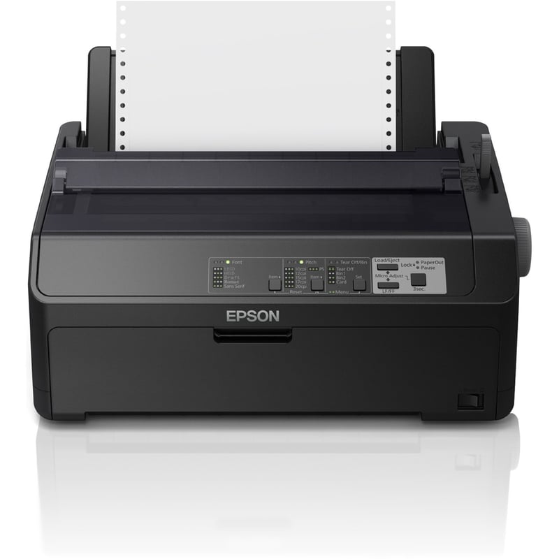 Epson FX-890II 9-pin Dot Matrix Printer - Monochrome - Energy Star - Thumbnail 1