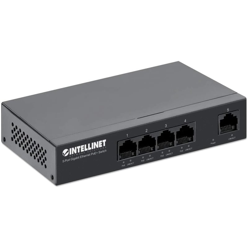 5-PORT GIGABIT ETHERNET POE+ SWITCH - Thumbnail 2