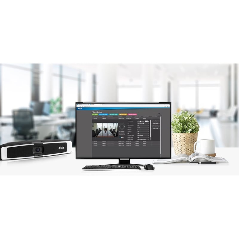 AVer VB130 Video Conferencing Camera - 60 fps - USB 3.1 (Gen 1) Type B - Thumbnail 4