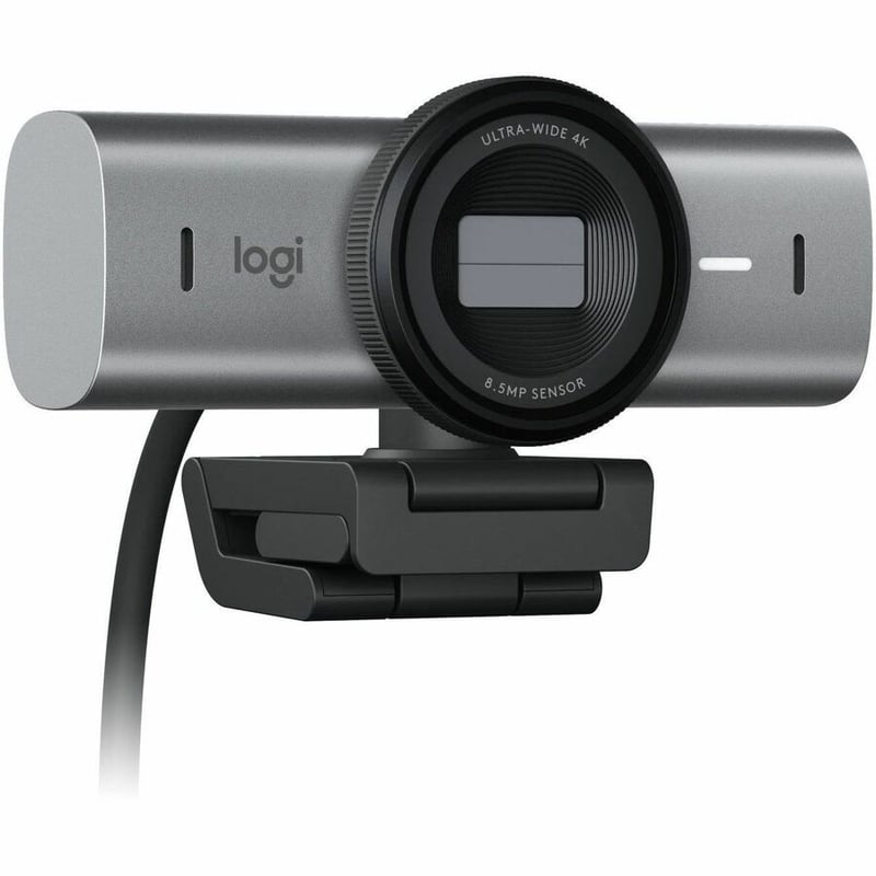 Logitech MX Brio 705 for Business 4K Webcam with Auto Light Correction, Ultra HD, Auto-Framing, Show Mode, USB-C, Works with Microsoft Teams, Zoom, Google Meet, Graphite - Thumbnail 3