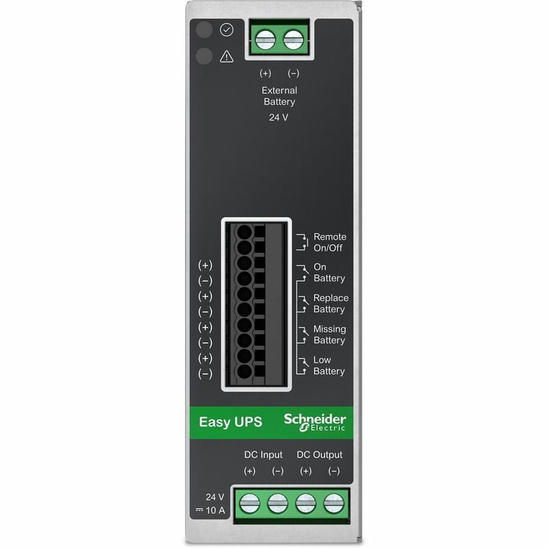 Easy UPS control module, 24V DC-DC, DIN Rail, Industrial, 10A - Thumbnail 2