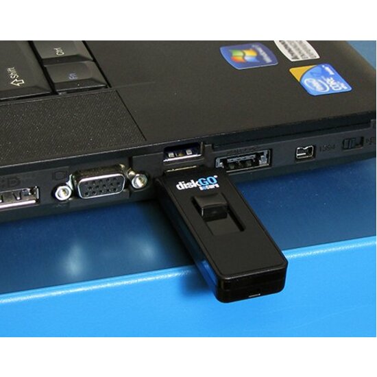 EDGE 64GB DiskGo Secure Pro USB 3.0 Flash Drive - Thumbnail 2