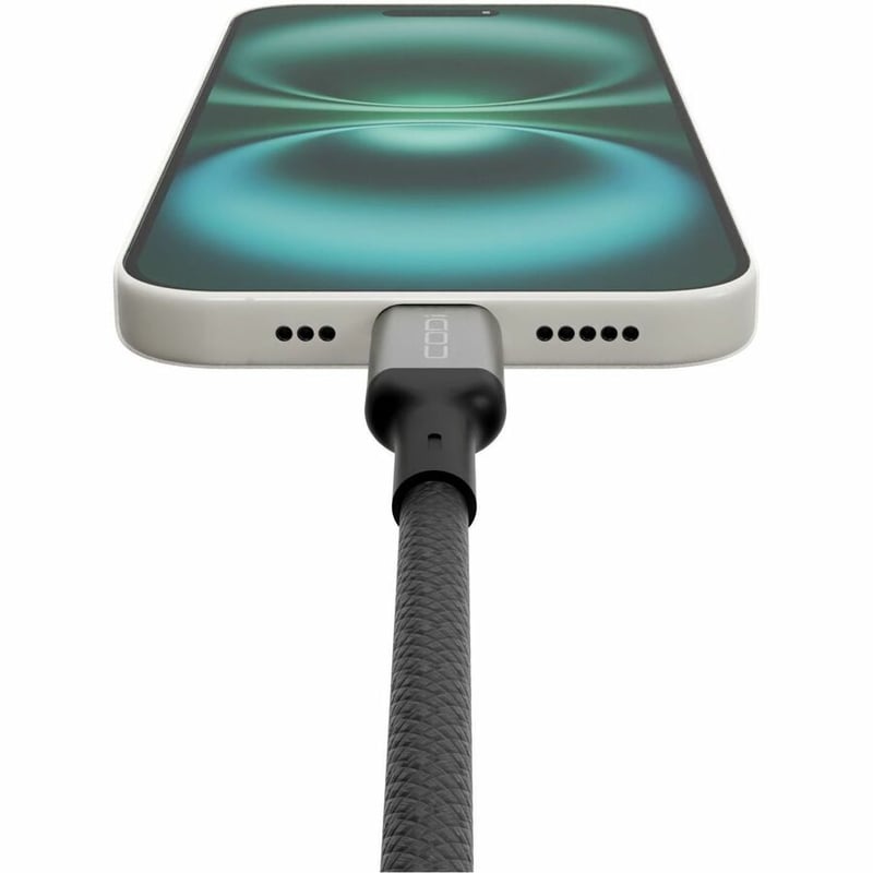 CODi 6' USB-C to USB-C Braided Nylon Charge & Sync Cable - Thumbnail 4