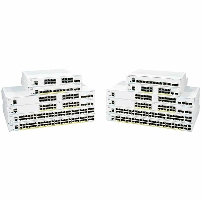 CBS350MANAGED4-PORT25GE20-PORTGEPOE4X10GSFP REMANUFACTURED - Thumbnail 3