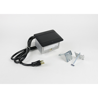 Wiremold Cord Ended deQuorum Single-Flip Up Unit - Thumbnail 2