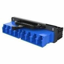 ADAPTER PANEL BAS8 2 LC QUAD GREEN