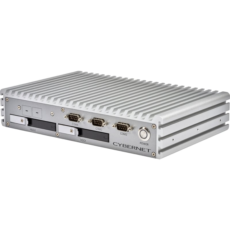 Cybernet R IPC-R2IS Desktop Computer - Intel Core i5 8th Gen i5-8365UE - 8 GB - 128 GB SSD - Mini PC - Silver - Thumbnail 1