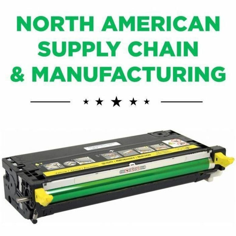 Clover Imaging Remanufactured High Yield Yellow Toner Cartridge for Dell 3110/3115 - Thumbnail 2
