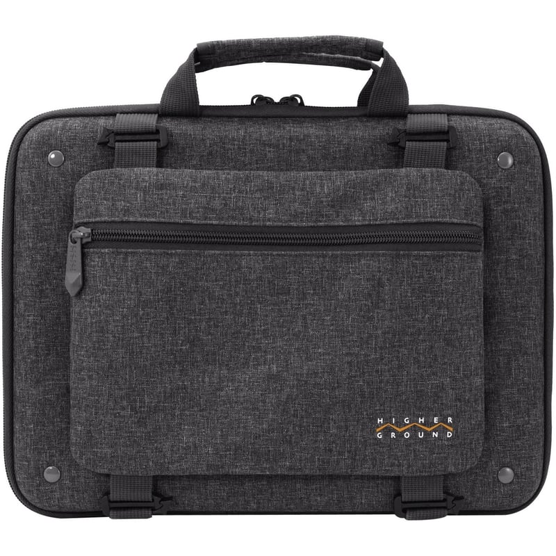 Higher Ground Shuttle 3.0 Carrying Case for 15" Notebook, Chromebook - Gray - Thumbnail 1