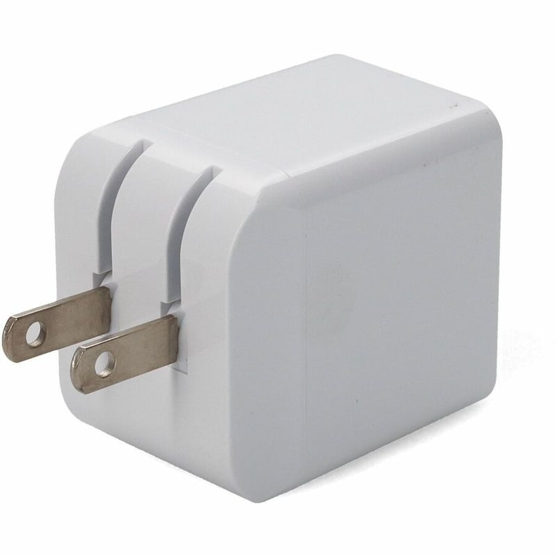 Wall Charger to 1X USB-C 3.1 5V at 3A, 9V at 2A, or 12V at 1.5A 18W total, White - Thumbnail 5