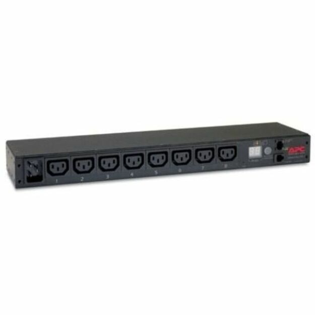 APC by Schneider Electric Rack PDU, Metered, 1U, 16A, 208/230V, (8) C13 - Thumbnail 2
