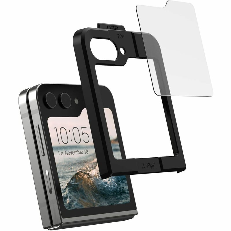 UAG GLASS SHIELD FOR SAMSUNG GALAXY Z FLIP 7 FE/ FLIP 6- CLEAR - Thumbnail 1