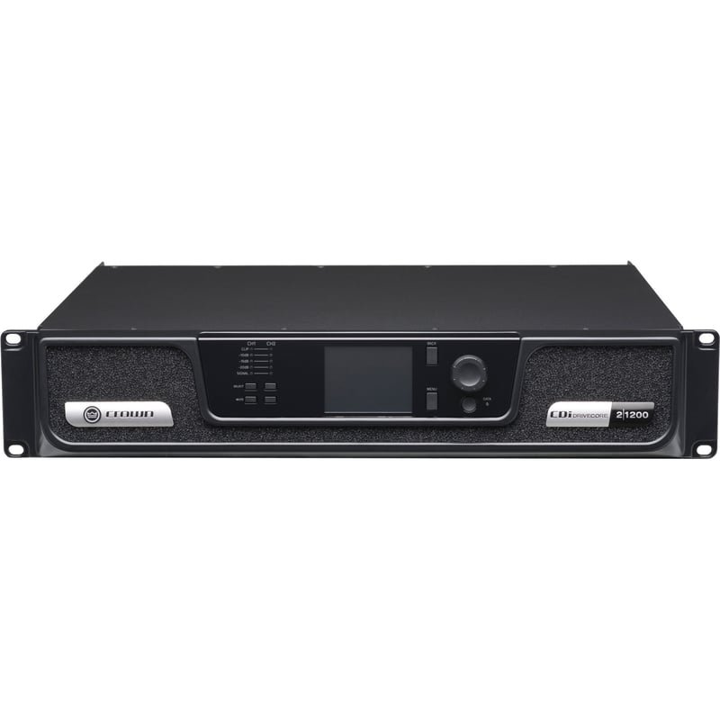 Crown CDi DriveCore 2|1200 Amplifier - 2400 W RMS - 2 Channel - Silver - Thumbnail 1