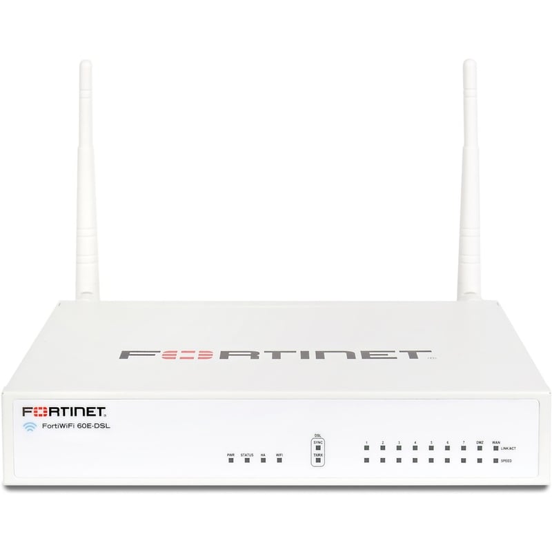 Fortinet FortiWifi FWF-60E-DSL Network Security/Firewall Appliance - Thumbnail 2