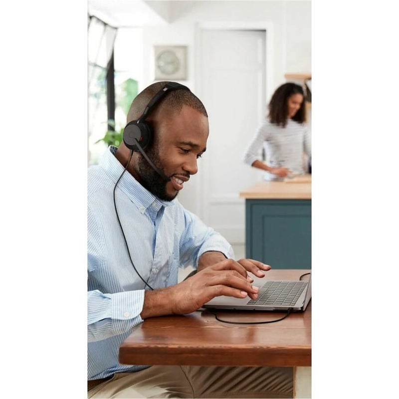 JABRA EVOLVE2 50 USB-C/A MS MONO W/O BT - Thumbnail 4