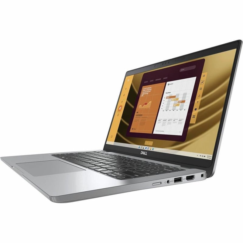 Dell Latitude 5000 5350 13.3" Touchscreen Notebook - Full HD - 60 Hz - Intel Core Ultra 7 165U - vPro Technology - 16 GB - 256 GB SSD - Gray