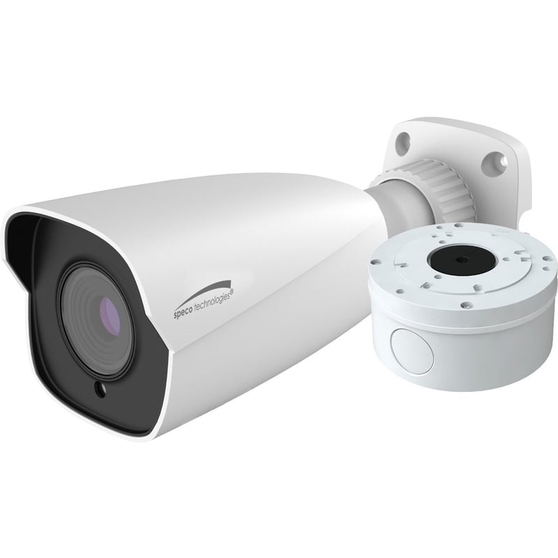Speco V5B1M 5 Megapixel Outdoor Surveillance Camera - Color - Bullet - White