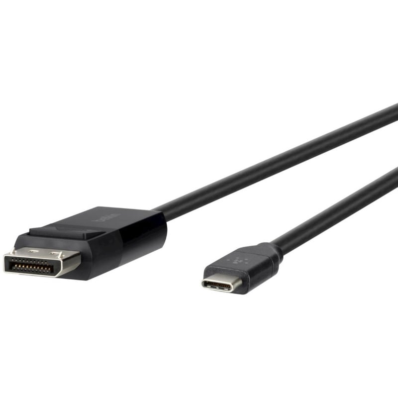 Belkin USB-C to DisplayPort Adapter Cable 4k 60Hz 6 foot - Black - Thumbnail 3