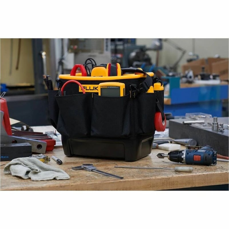 FLUKE TB25 TOOL BUCKET ORGANIZER BAG 5.2 GAL - Thumbnail 4