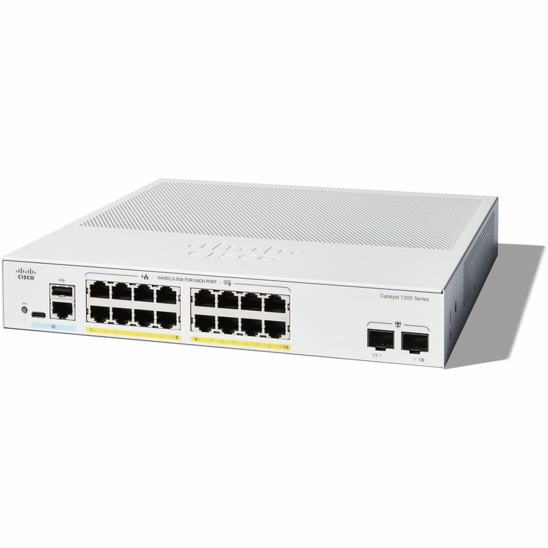 Cisco Catalyst C1200-16P-2G Ethernet Switch - Thumbnail 1