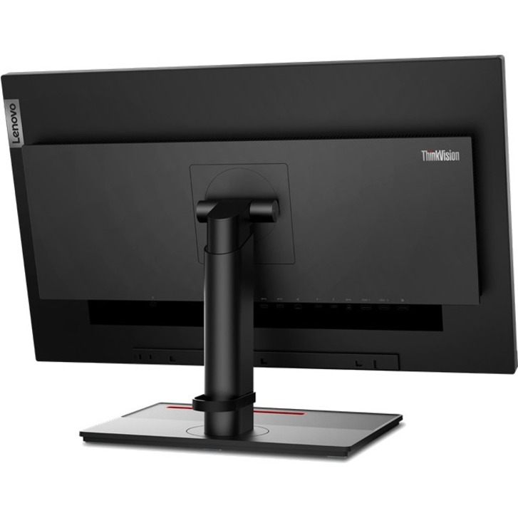 Lenovo ThinkVision P27u-20 27" Class Webcam 4K UHD LCD Monitor - 16:9 - Raven Black - Thumbnail 3