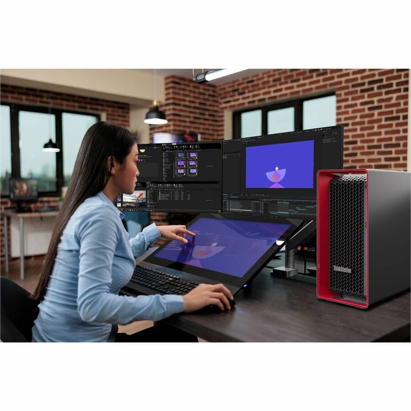 Lenovo ThinkStation P7 30F3004EUS Workstation - 1 x Intel Xeon w5-3433 - 32 GB - 1 TB SSD