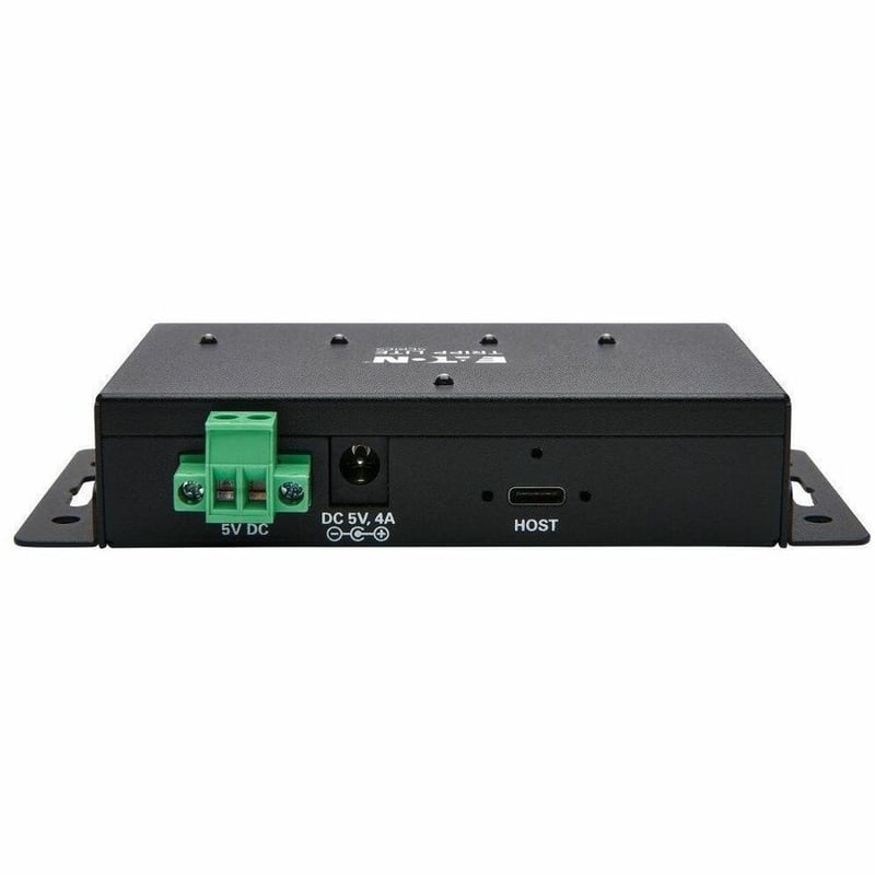 Tripp Lite by Eaton Industrial 4-Port USB-C Hub - USB 3.x Gen 2 (10Gbps) 2x USB-A & 2x USB-C Ports 15 kV ESD Immunity - Thumbnail 3