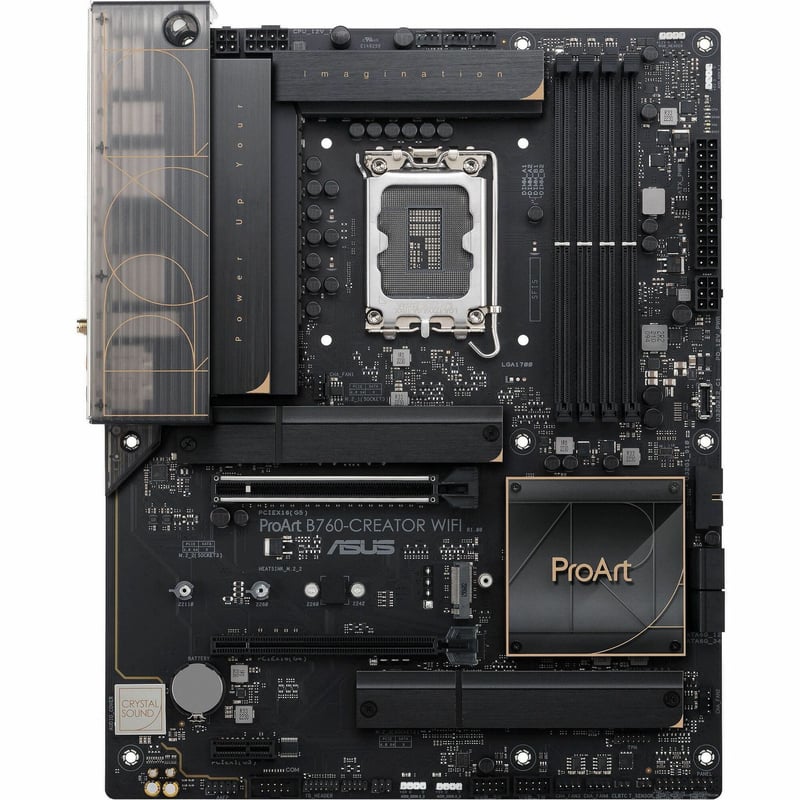 Asus ProArt PROART B760-CREATOR WIFI Desktop Motherboard - Intel B760 Chipset - Socket LGA-1700 - ATX - Thumbnail 1