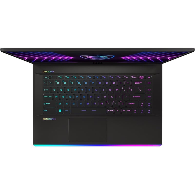 MSI Raider GE67 HX RAIDER GE67HX 12UHS-034 15.6" Gaming Notebook - QHD - 2560 x 1440 - Intel Core i7 12th Gen i7-12800HX Tetradeca-core (14 Core) 4.80 GHz - 32 GB Total RAM - 1 TB SSD - Titanium Dark Gray - Thumbnail 2