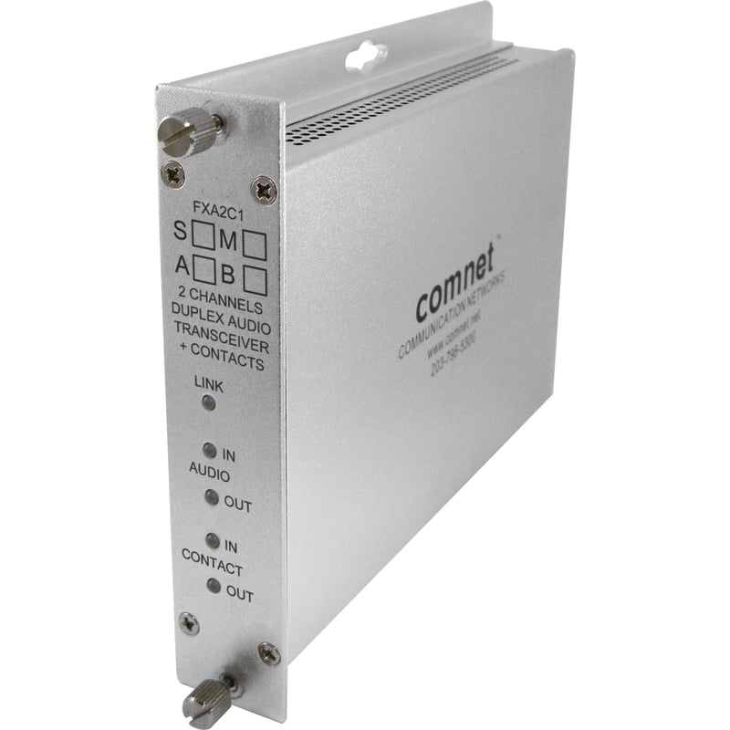 Comnet 2-Channel Audio Transceiver "A" End