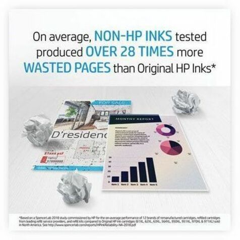 HP 962XL Original High Yield Inkjet Ink Cartridge - Magenta - 1 Each - Thumbnail 3