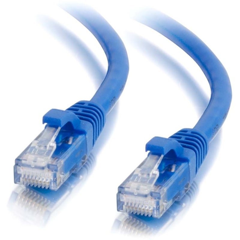 5FT CAT6A BLUE SNAGLESS PATCH CABLE - Thumbnail 1