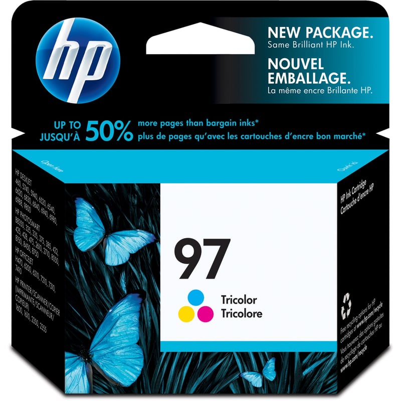 HP 97 Original Ink Cartridge - Single Pack - Thumbnail 1