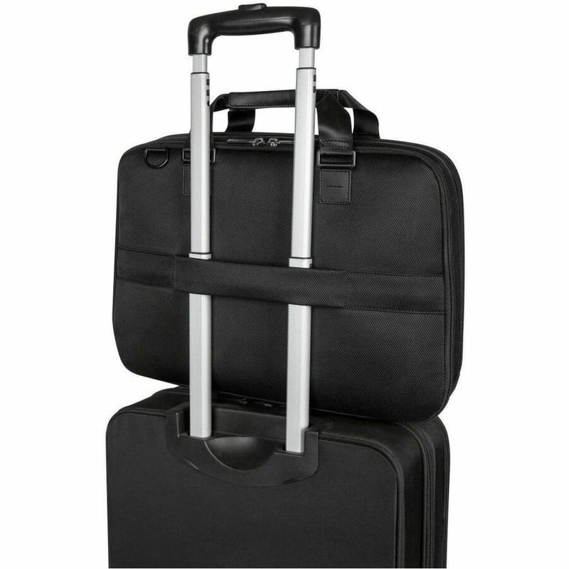 Targus Mobile Elite TBT045US Carrying Case (Briefcase) for 15" to 16" Notebook - Black, Gray - Thumbnail 2